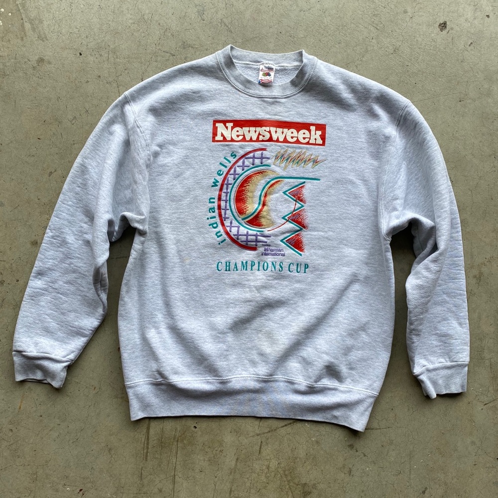 Vintage Crewneck Sweatshirt -Indian Wells Cup -‘88